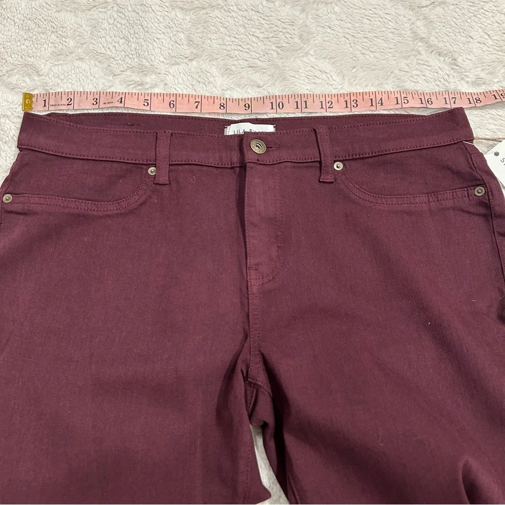 NWT Lila Ryan - Louise Skinny Jean Dark Purple 16 - Picture 5 of 13